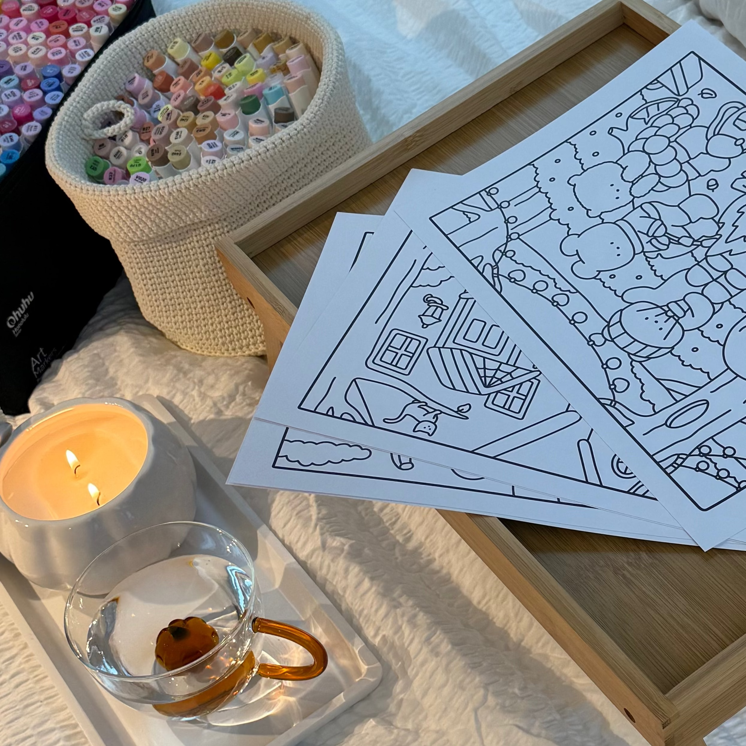Bowy's Autumn Activities Colouring Sheets (Pack of 5)