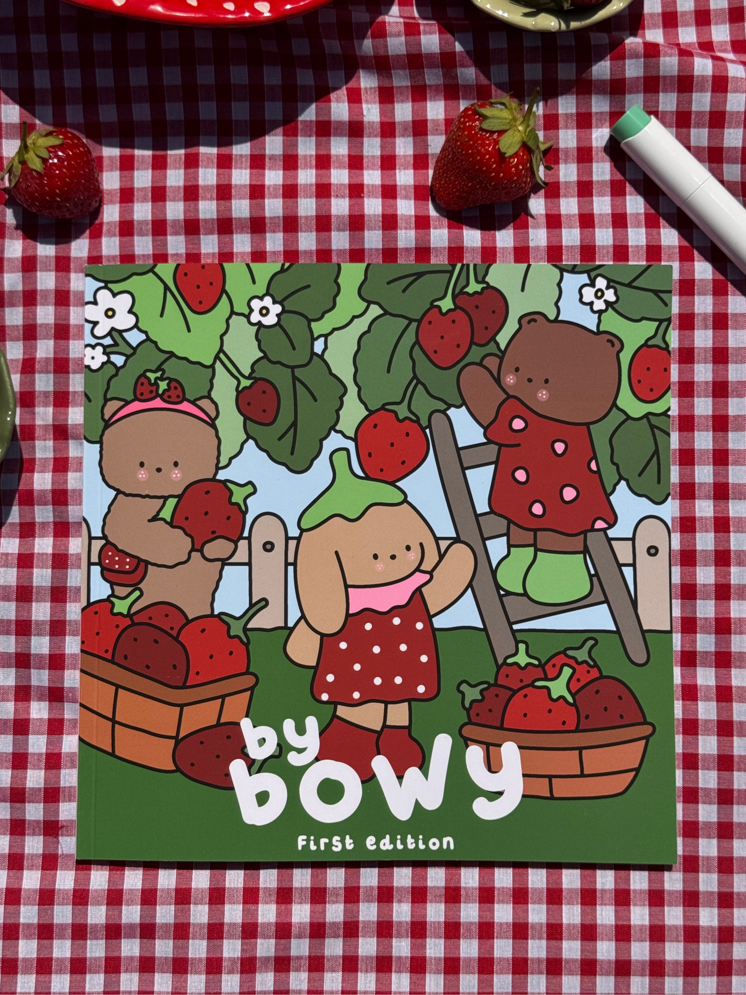 By Bowy First Edition Perfect Bound Colouring Book