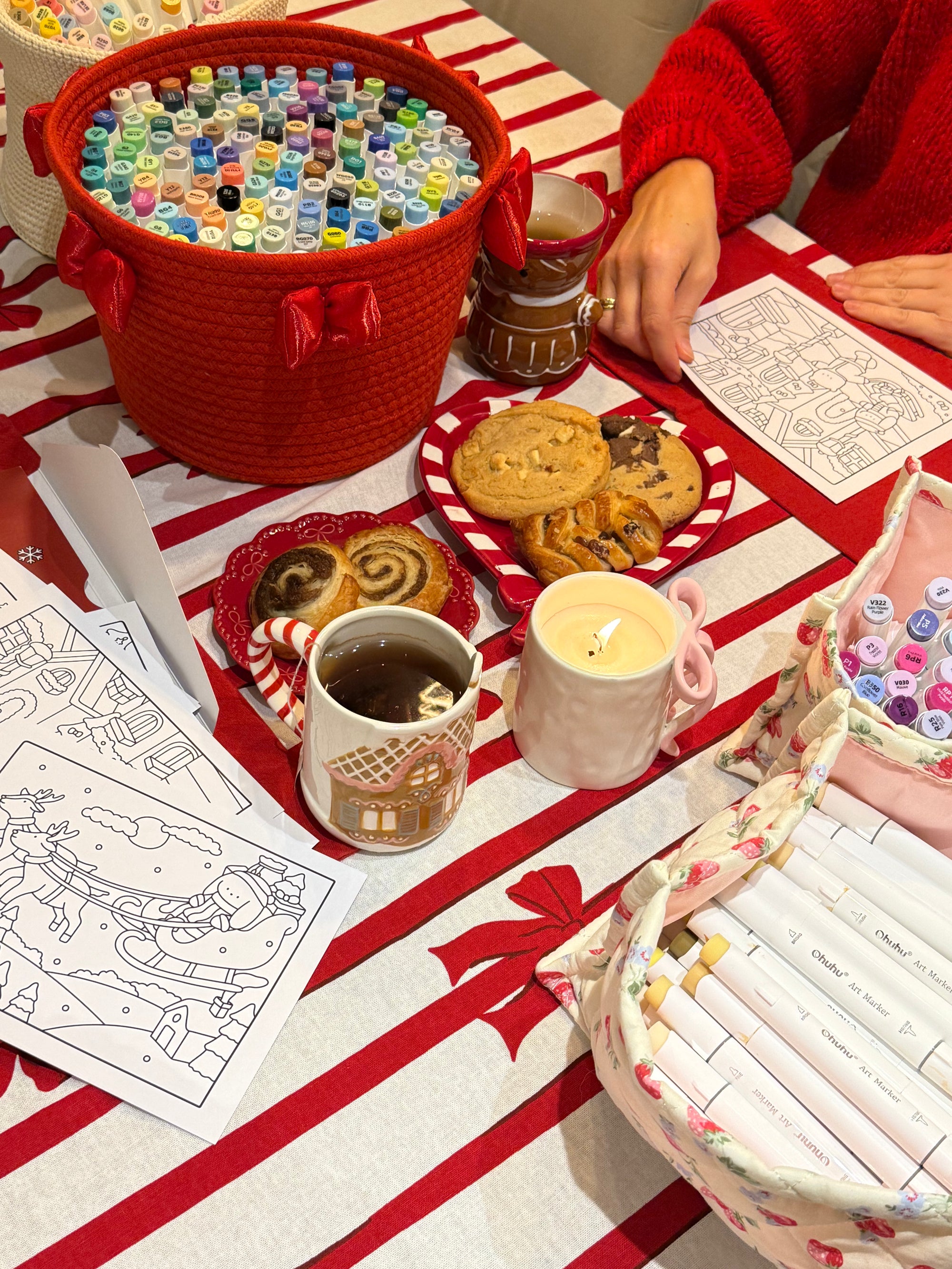 Bowy's 12 Days of Chritsmas Colouring Sheets