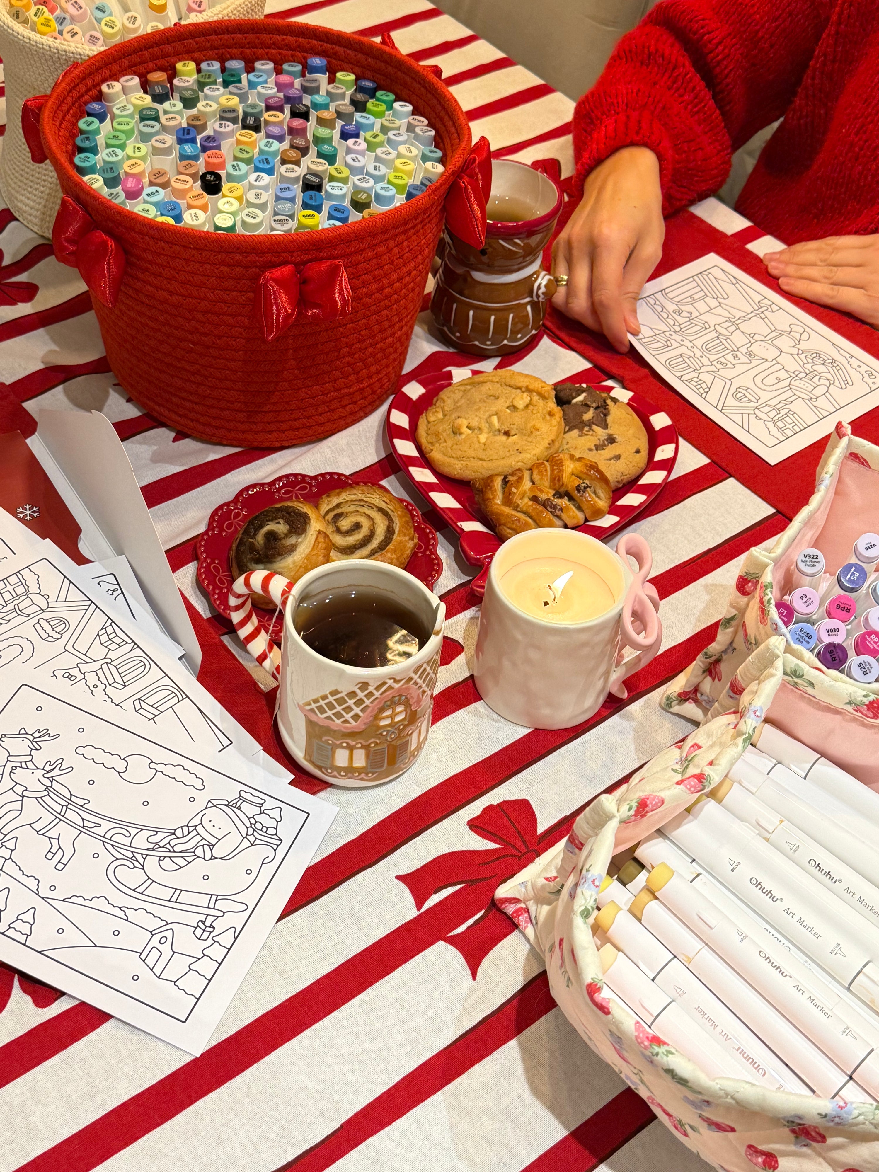 Bowy's 12 Days of Chritsmas Colouring Sheets