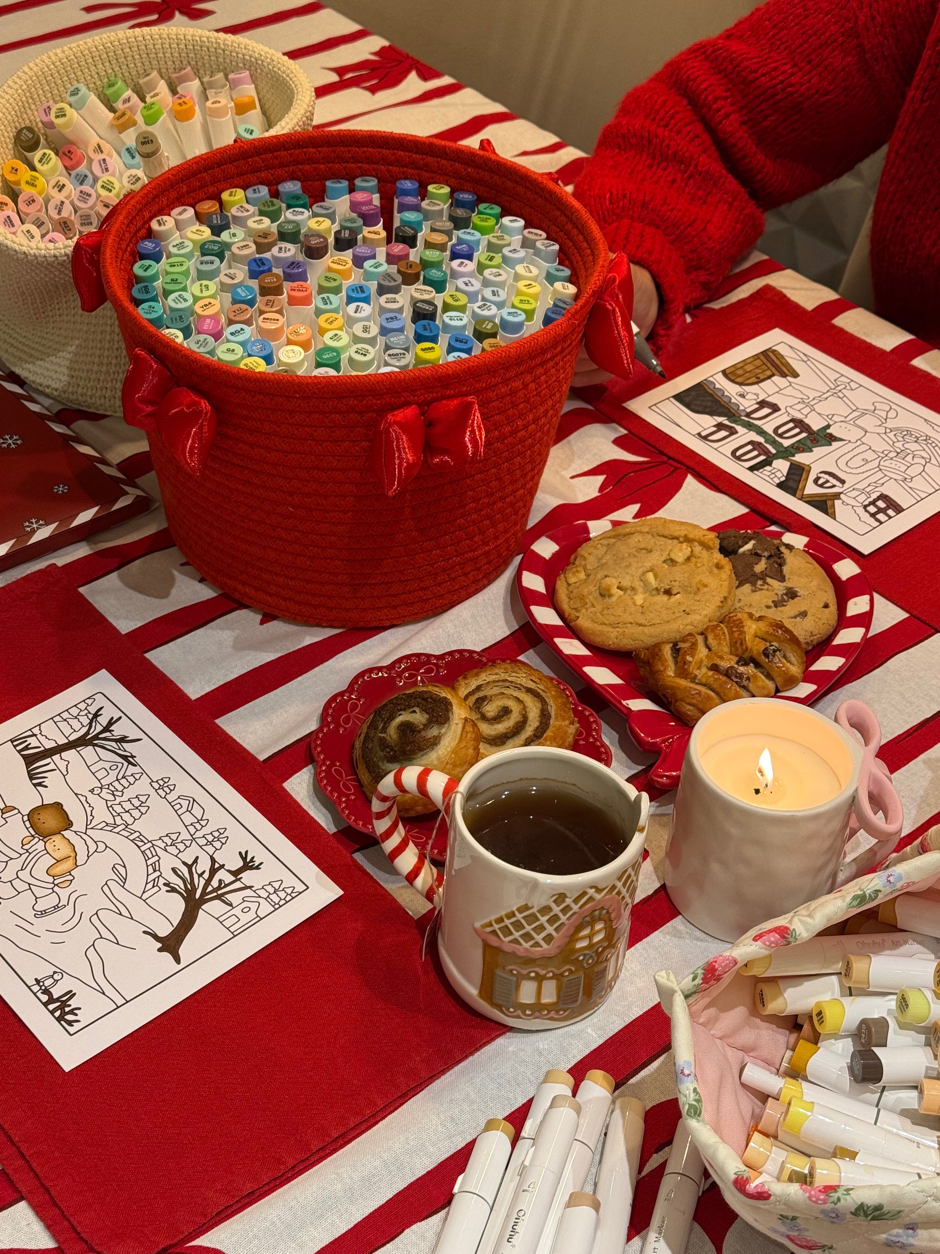 Bowy's 12 Days of Chritsmas Colouring Sheets